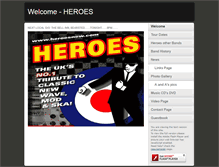 Tablet Screenshot of heroesnew.com